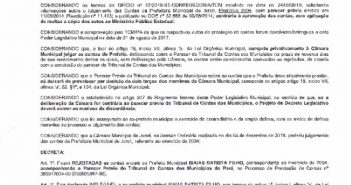 DECRETO LEGISLATIVO Nº: 002/2019