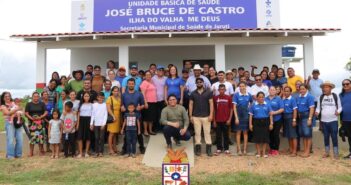 Inauguração da nova Unidade Básica de Saúde