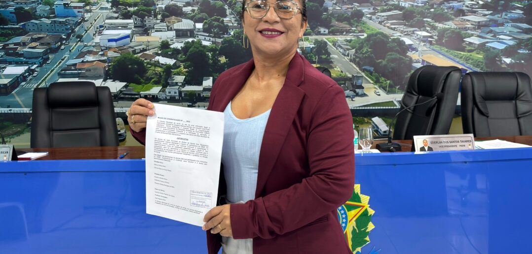 Vereadora Marlene Pantoja apresenta Moção de Congratulação aos alunos da Escola Elza por conquistas na Olimpíada de Geopolítica
