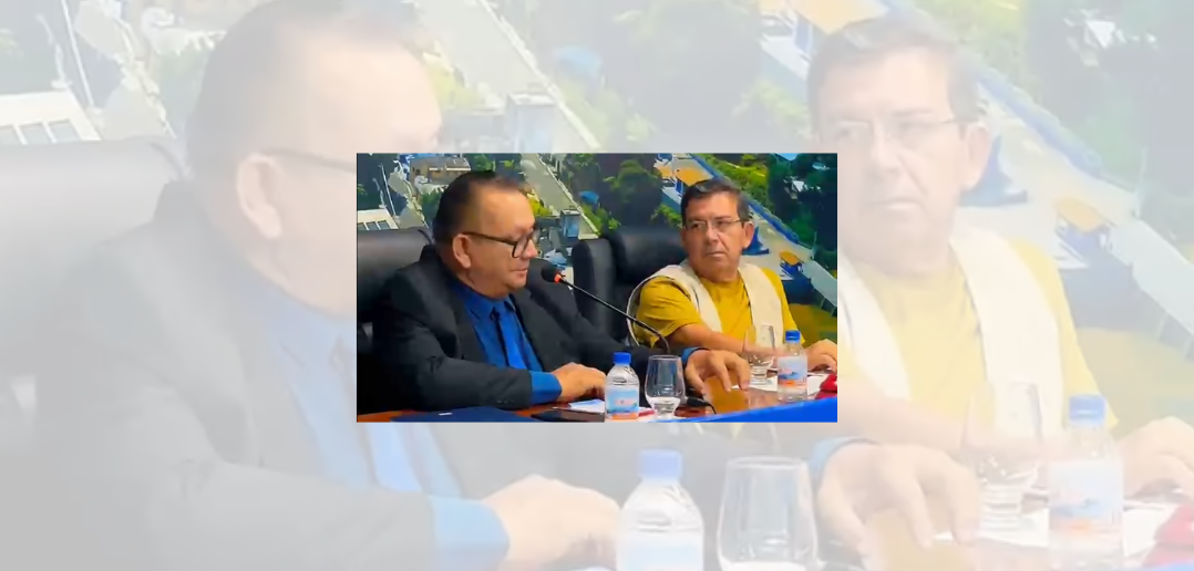 Câmara Municipal recebe visita do Conselheiro do TCMPA