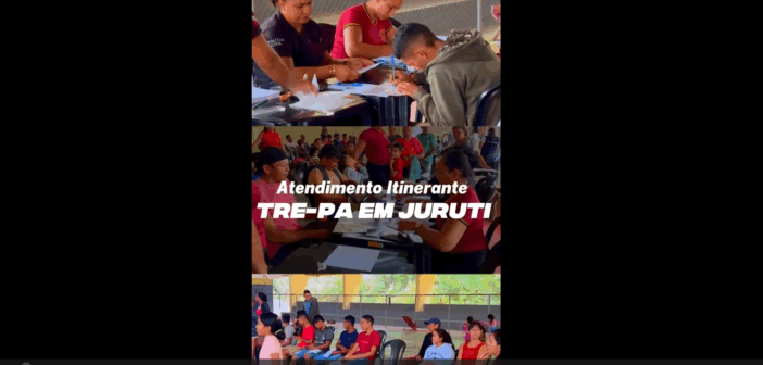 Ação Itinerante TRE-PA, em Juruti