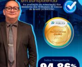OURO EM TRANSPARÊNCIA